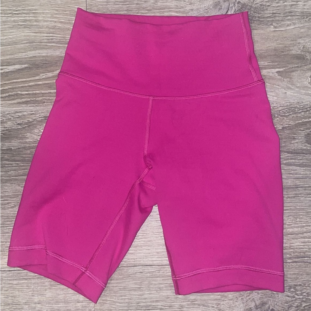 Lulu lemon 8 inch align high rise biker shorts